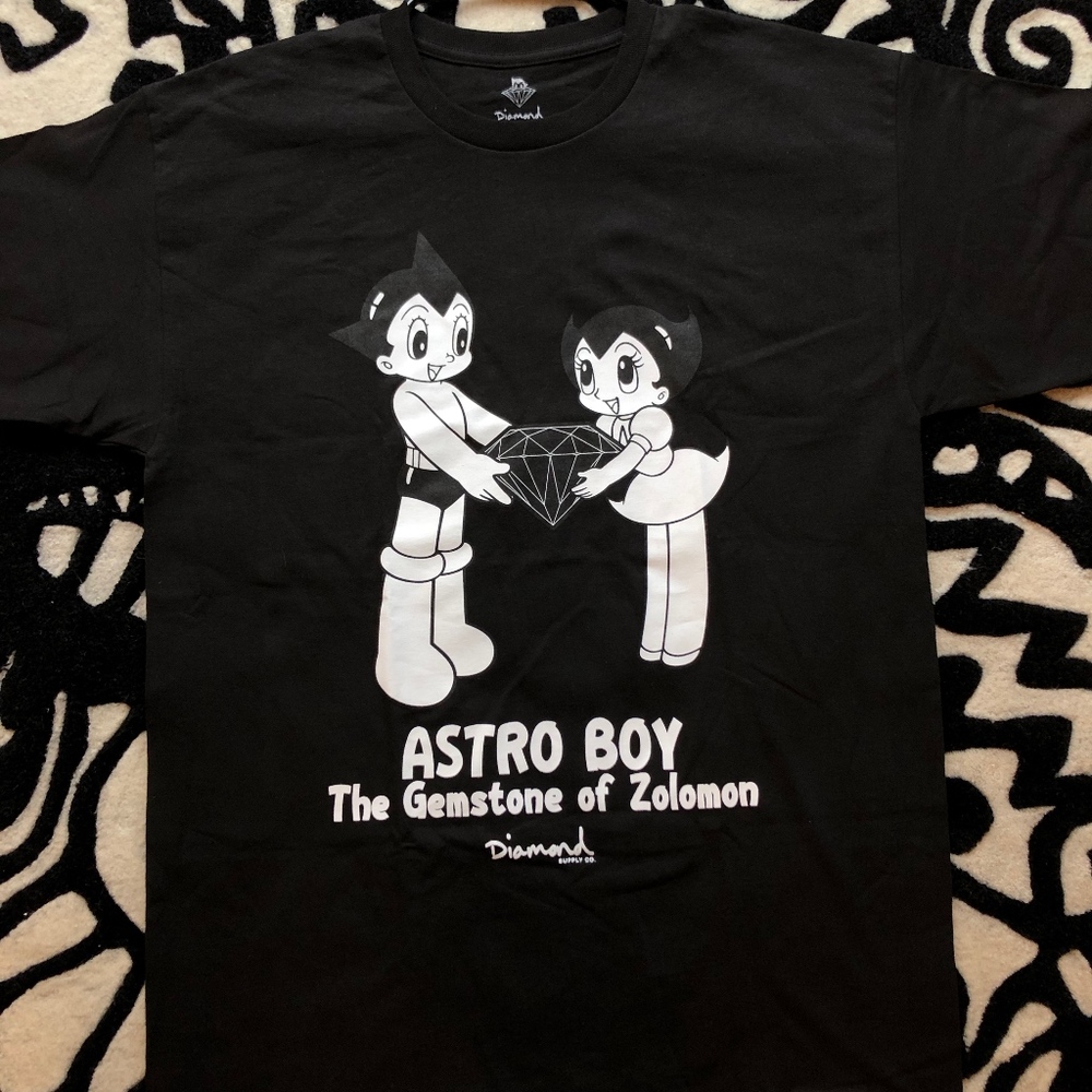 DIamond Supply Co. Astro Boy tee shirt "Black"